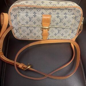 Louis Vuitton Monogram Mini Lin Juliette Crossbody Denim